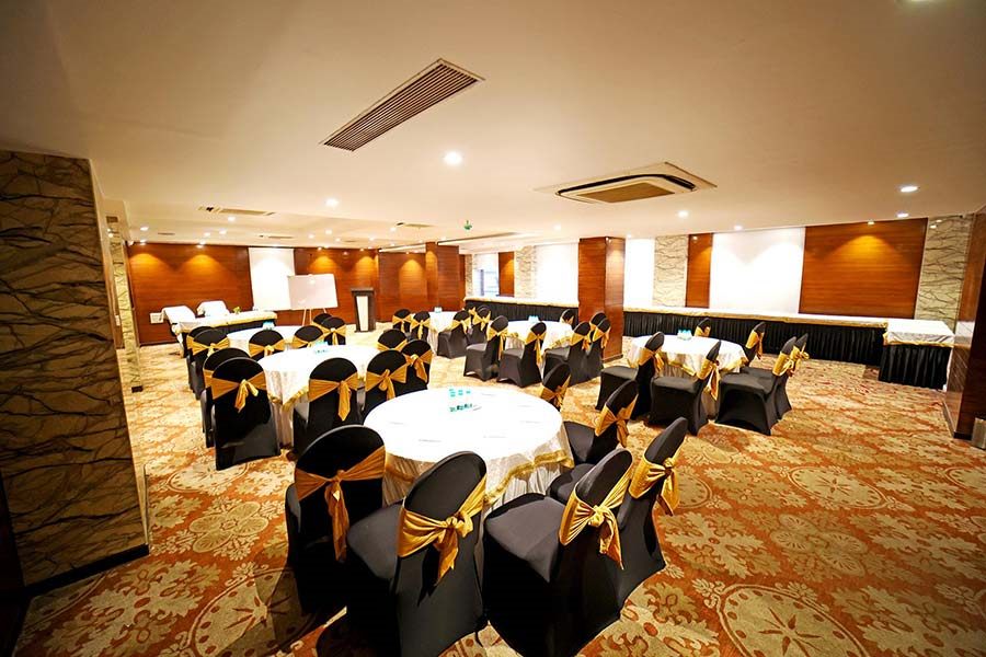 Birthday banquet setting